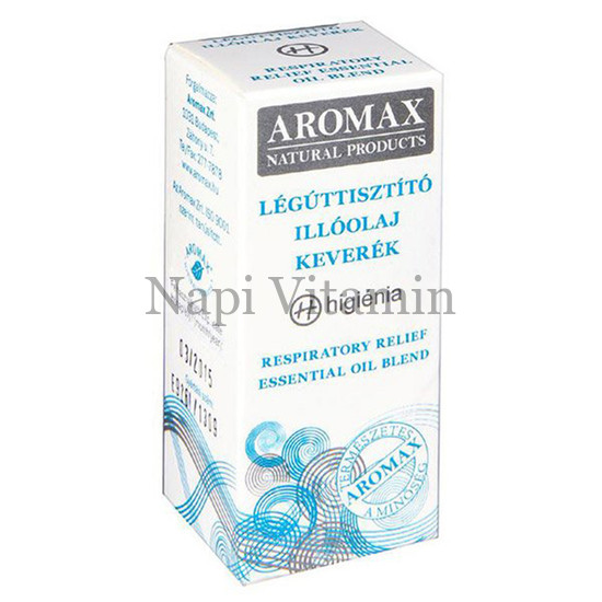 Aromax Légúttisztító illóolaj keverék 10ml