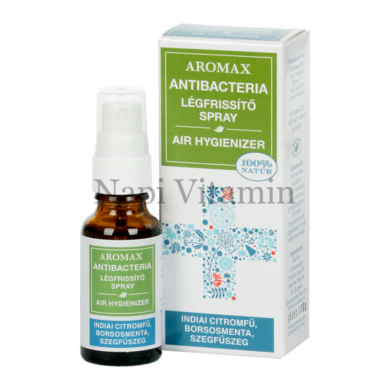 Aromax Antibacteria légfrissítő Citrom Borsmenta Szegfűszeg 40ml