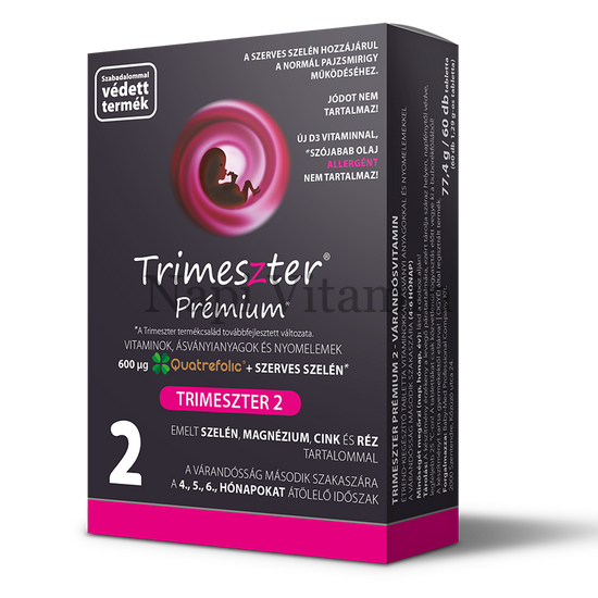 Trimeszter Prémium 2 tabletta 60x