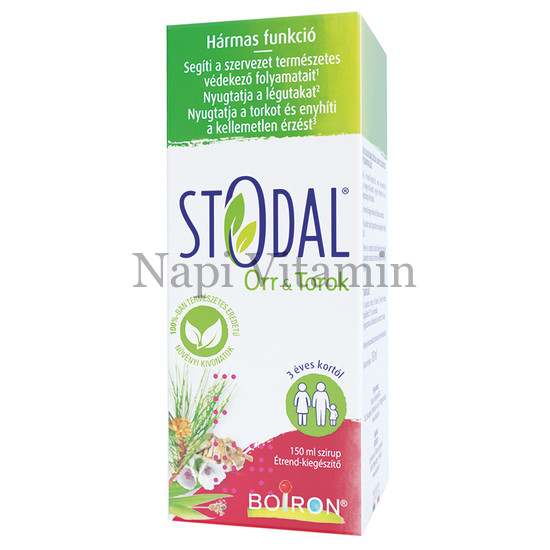 Stodal Orr és torok szirup 150ml