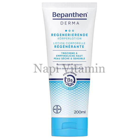 Bepanthen Derma Bőrmegújító testápoló 200ml