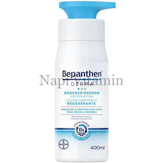 Bepanthen Derma Bőrmegújító testápoló 400ml