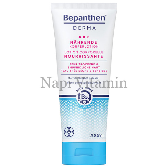 Bepanthen Derma Tápláló testápoló 200ml