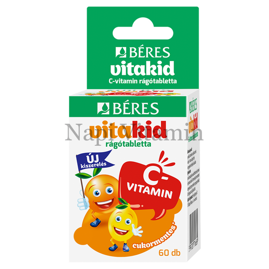 Béres Vitakid C vitamin rágótabletta 60x
