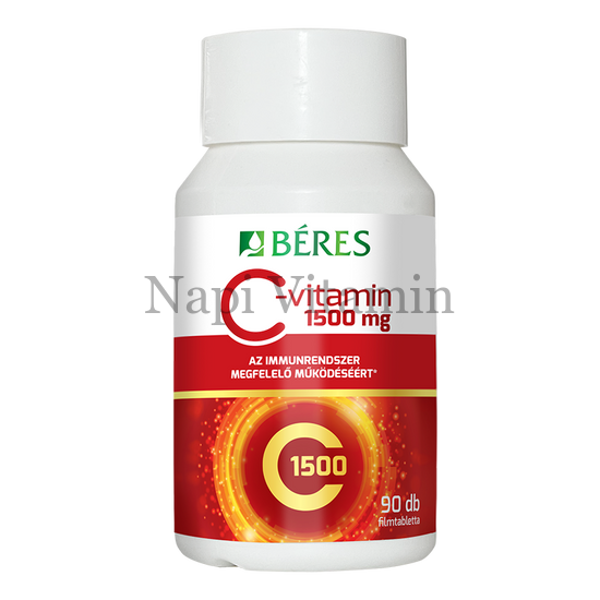 Béres C-vitamin 1500mg filmtabletta 90x