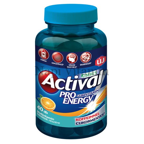 Actival Pro Energy gumivitamin 40x