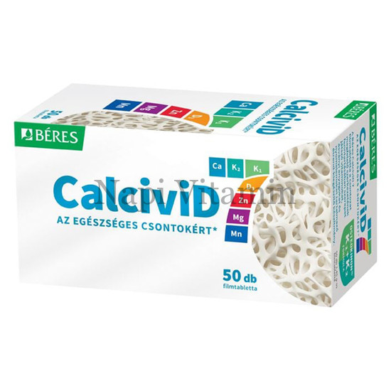 Béres Calcivid 7 filmtabletta 50x Béres Calcivid 7 filmtabletta 50x