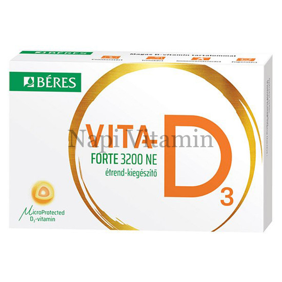 Béres Vita-D3 Forte 3200 NE tabletta 120x