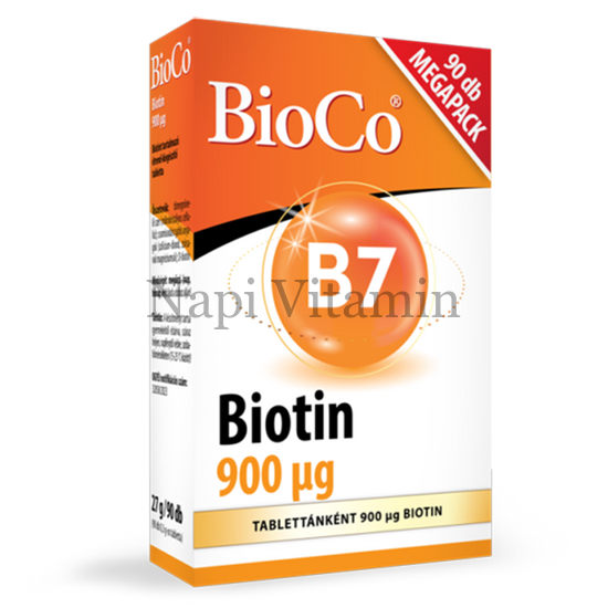 BioCo Biotin B7 900 mcg Megapack tabletta 90x