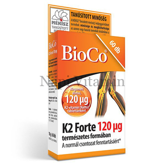 BioCo K2-Forte 120 mcg tabletta 60x