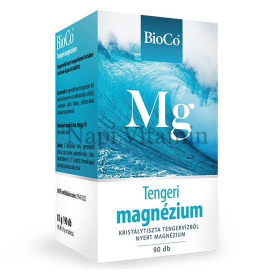 BioCo Tengeri magnézium tabletta 90x