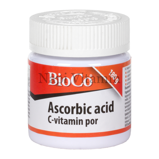 BioCo Ascorbic Acid C-vitamin por 180g BioCo Ascorbic Acid C-vitamin por 180g