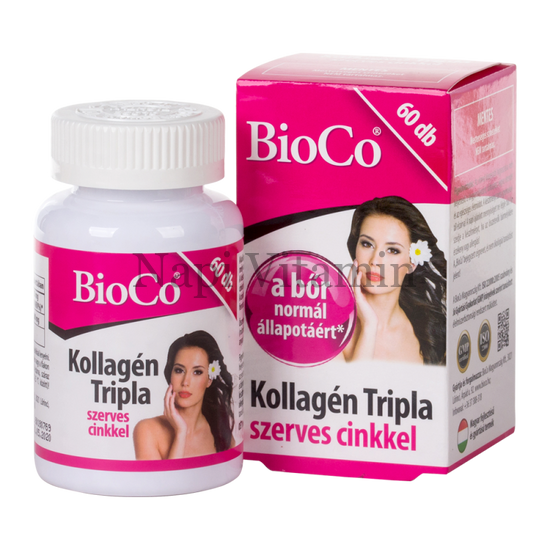 BioCo Kollagén Tripla tabletta 60x