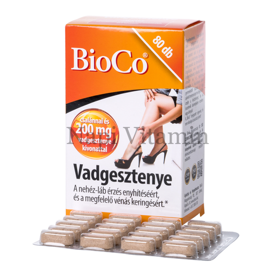 BioCo Vadgesztenye tabletta 80x