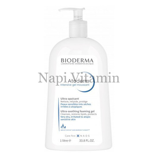 BIODERMA Atoderm Intensive Gel Moussant habzó gél 1000ml