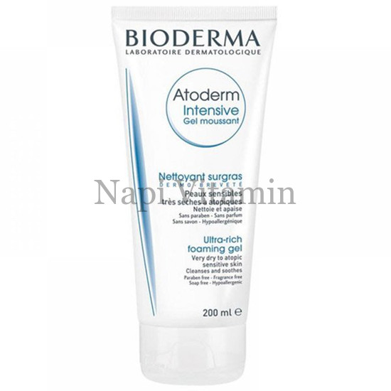 BIODERMA Atoderm Intensive Gel Moussant habzó gél 200ml