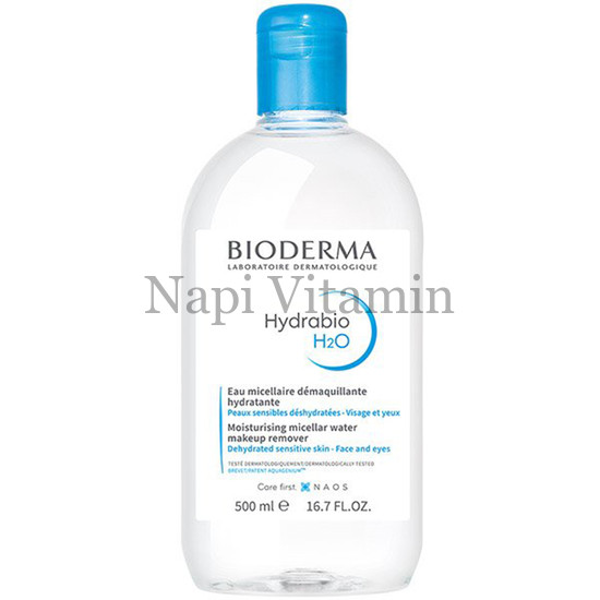 BIODERMA Hydrabio H2O arc- és sminklemosó 500ml BIODERMA Hydrabio H2O arc- és sminklemosó 500ml