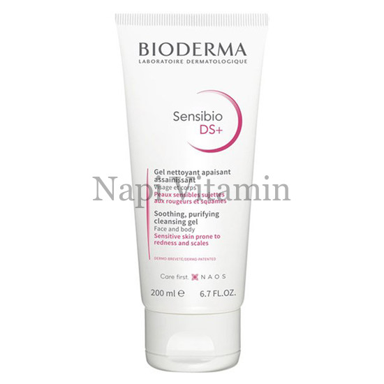 BIODERMA Sensibio DS+ Gel Nettoyant habzó gél 200ml
