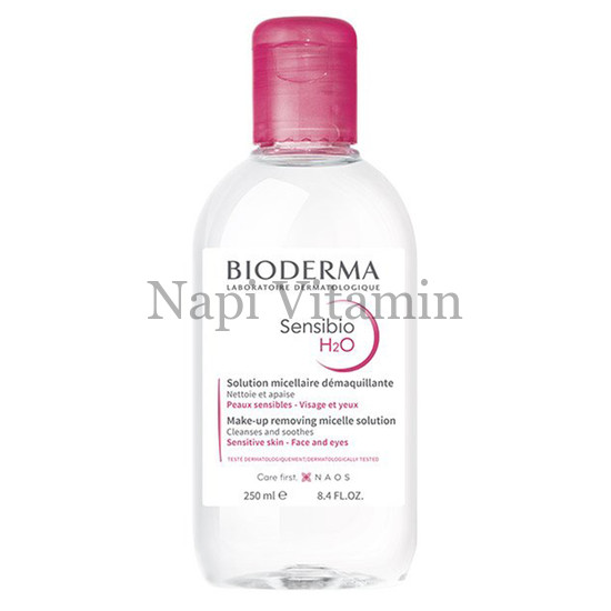 BIODERMA Sensibio H2O arc- és sminklemosó micellaoldat 250ml