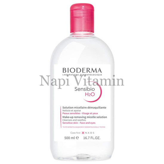 BIODERMA Sensibio H2O arc- és sminklemosó micellaoldat 500ml