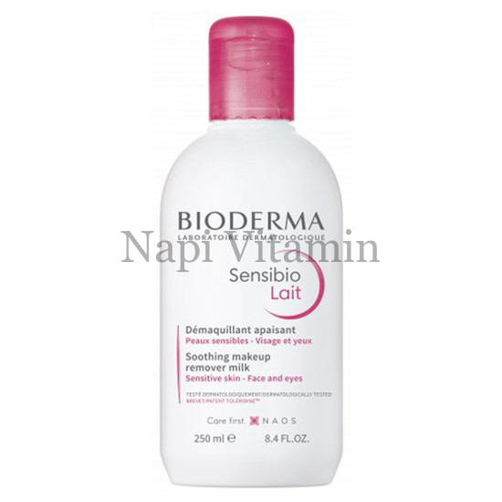 BIODERMA Sensibio Lait sminkeltávolító tej 250ml