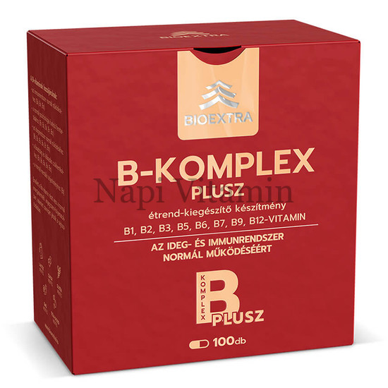 Bioextra B komplex plusz kapszula 100x