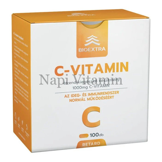 Bioextra C-vitamin 1000mg retard filmtabletta 100x
