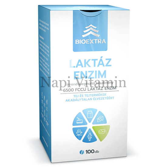 Bioextra Laktáz enzim 100x