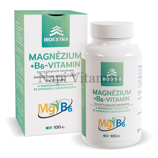 Bioextra Magnézium+B6 filmtabletta 100x