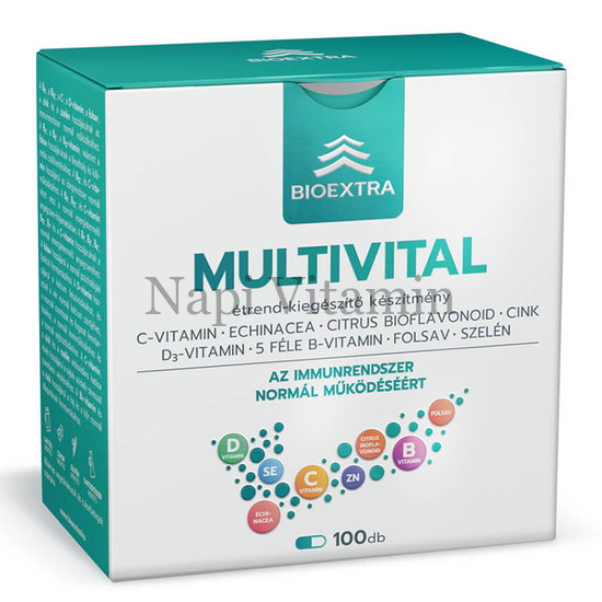 Bioextra Multivital multivitamin kapszula 100x