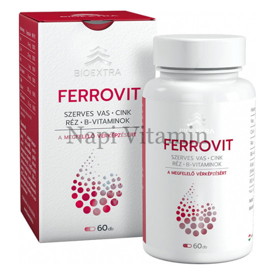 Bioextra Ferrovit kapszula 60x