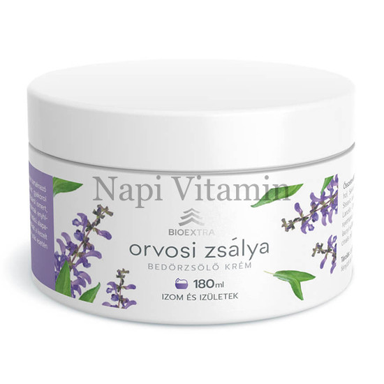 Bioextra Orvosi zsálya masszázskrém 180ml