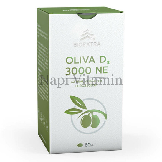 Bioextra Oliva D3 3000NE kapszula 60x