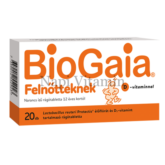 BioGaia Protectis Felnőtt rágótabletta 20x