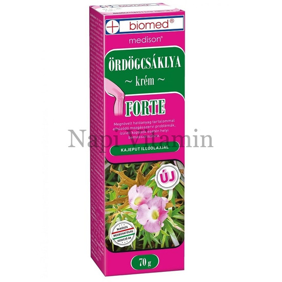 Biomed Ördögcsáklya Forte krém 70g