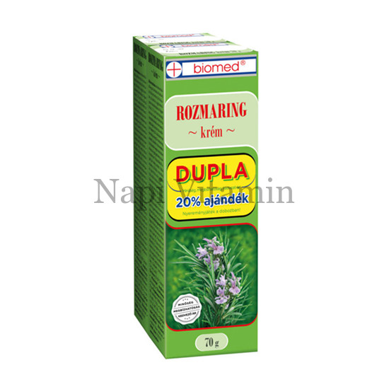 Biomed Rozmaring Krém Dupla 2x70g Biomed Rozmaring Krém Dupla 2x70g