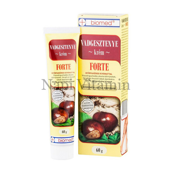 Biomed Vadgesztenye Forte krém 60g