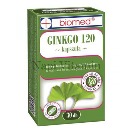 Biomed Ginkgo 120mg Forte kapszula 30x
