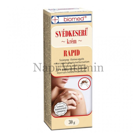 Biomed Rapid Svédkeserű krém 30g Biomed Rapid Svédkeserű krém 30g