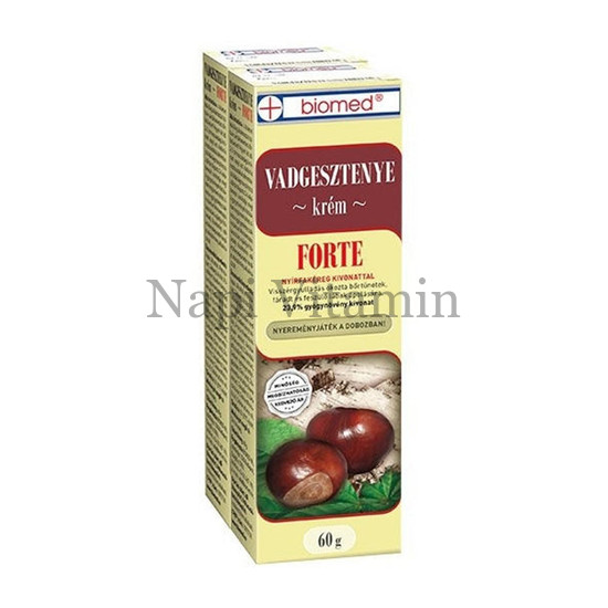 Biomed Vadgesztenye Forte krém dupla 2x60g
