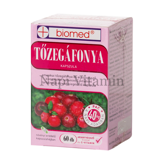 Biomed Tőzegáfonya kapszula 60x