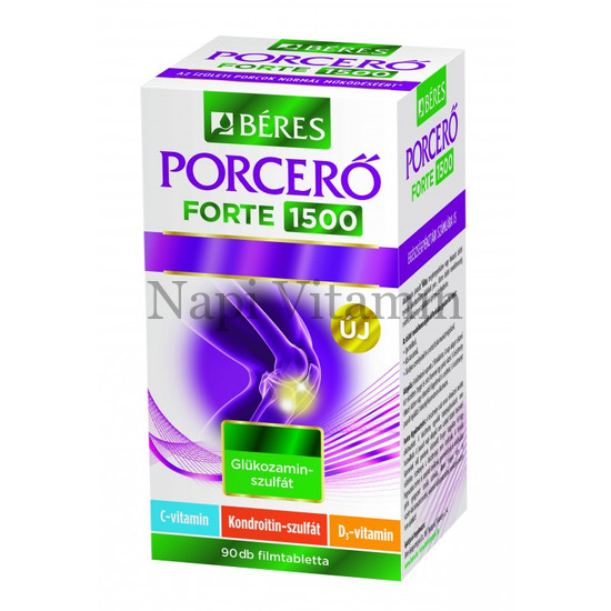 Béres Porcerő Forte 1500 filmtabletta 90x Béres Porcerő Forte 1500 filmtabletta 90x