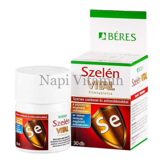 Béres Szelén Vital filmtabletta 30x