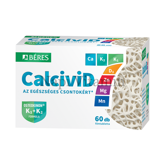 Béres Calcivid 7 filmtabletta 50+10x