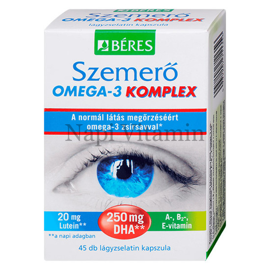Béres Szemerő Omega-3 komplex lágyzselatin kapszula 45x