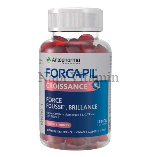 Forcapil Hajnövekedést támogató gumivitamin 60x Forcapil Hajnövekedést támogató gumivitamin 60x