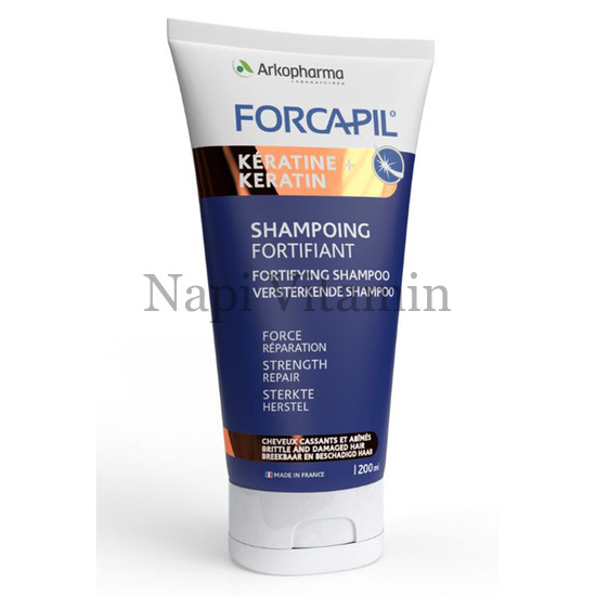 Forcapil Keratin+ hajerősítő sampon 200ml