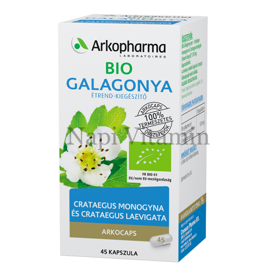 Arkocaps Bio Galagonya kapszula 45x Arkocaps Bio Galagonya kapszula 45x