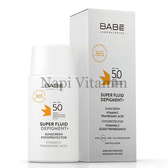Babé SPF 50 Super Fluid Depigment+ arckrém 50ml