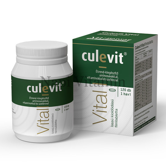 Culevit Vital filmtabletta 120x - KÖZELI LEJÁRAT